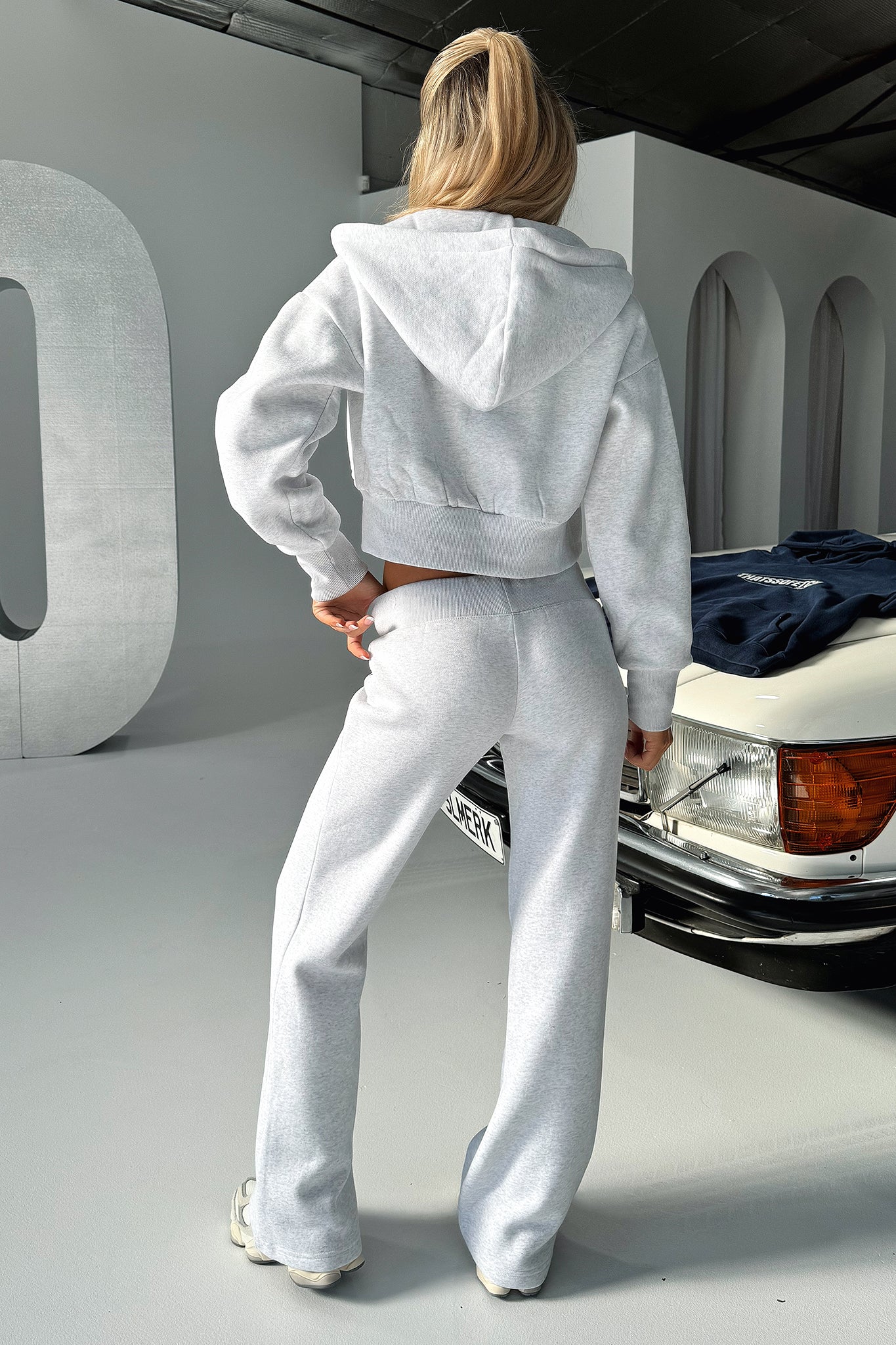 Series 10 Cropped Jacket - Grey