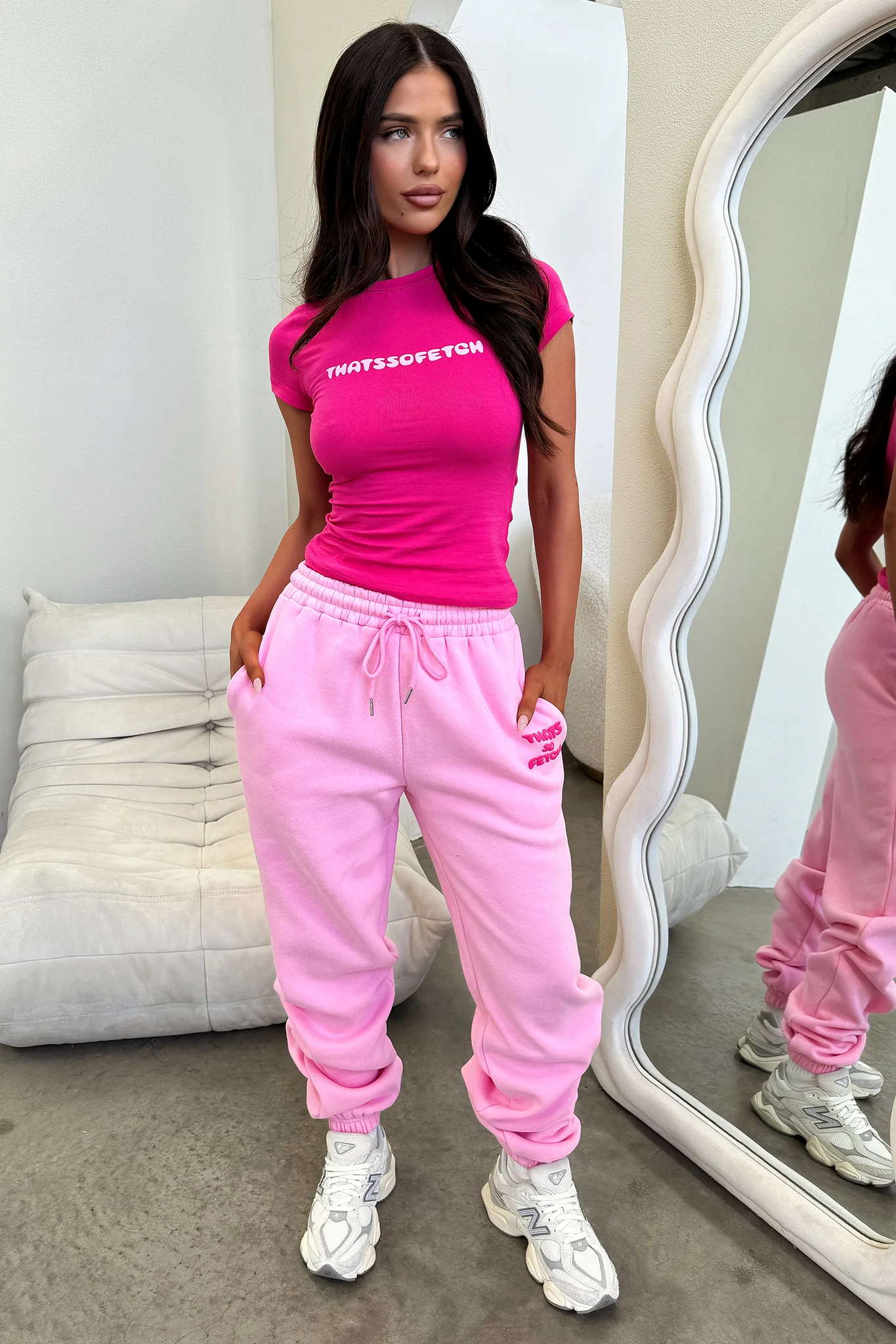 Series 3 Tee - Hot Pink