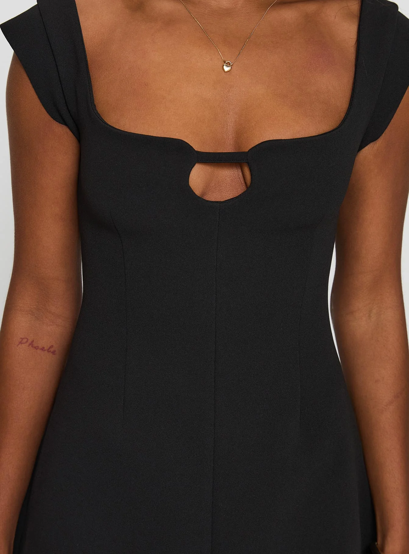 Sylvette Mini Dress Black