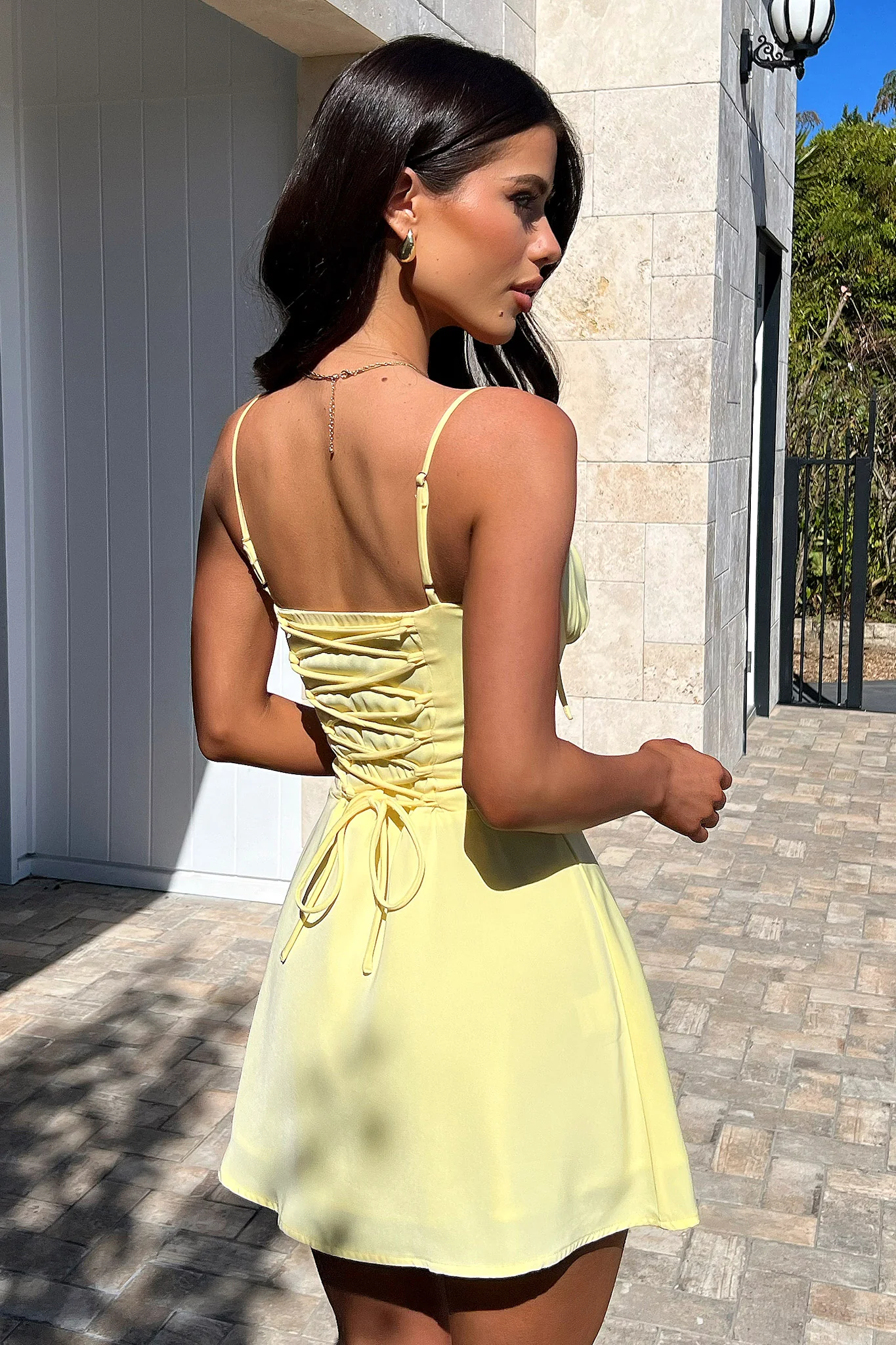 Magdalena Dress - Yellow