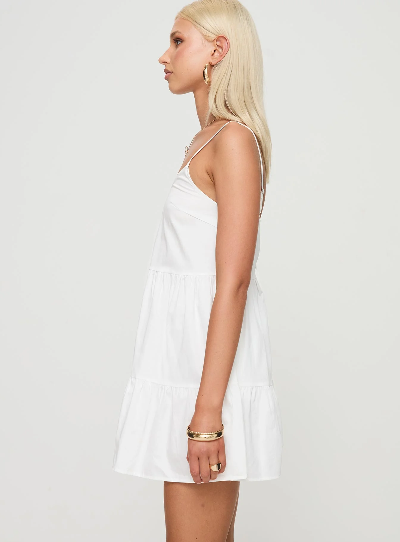 Zorion Mini Dress White