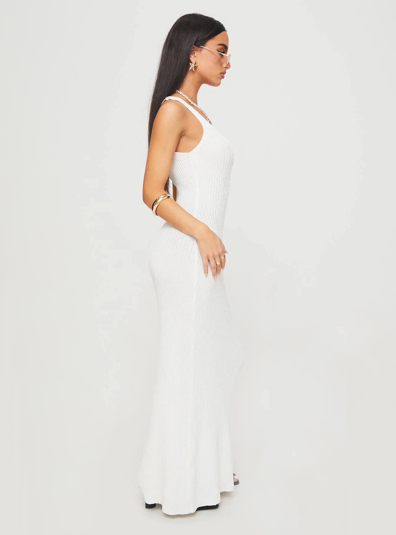 Spirited Maxi Dress White