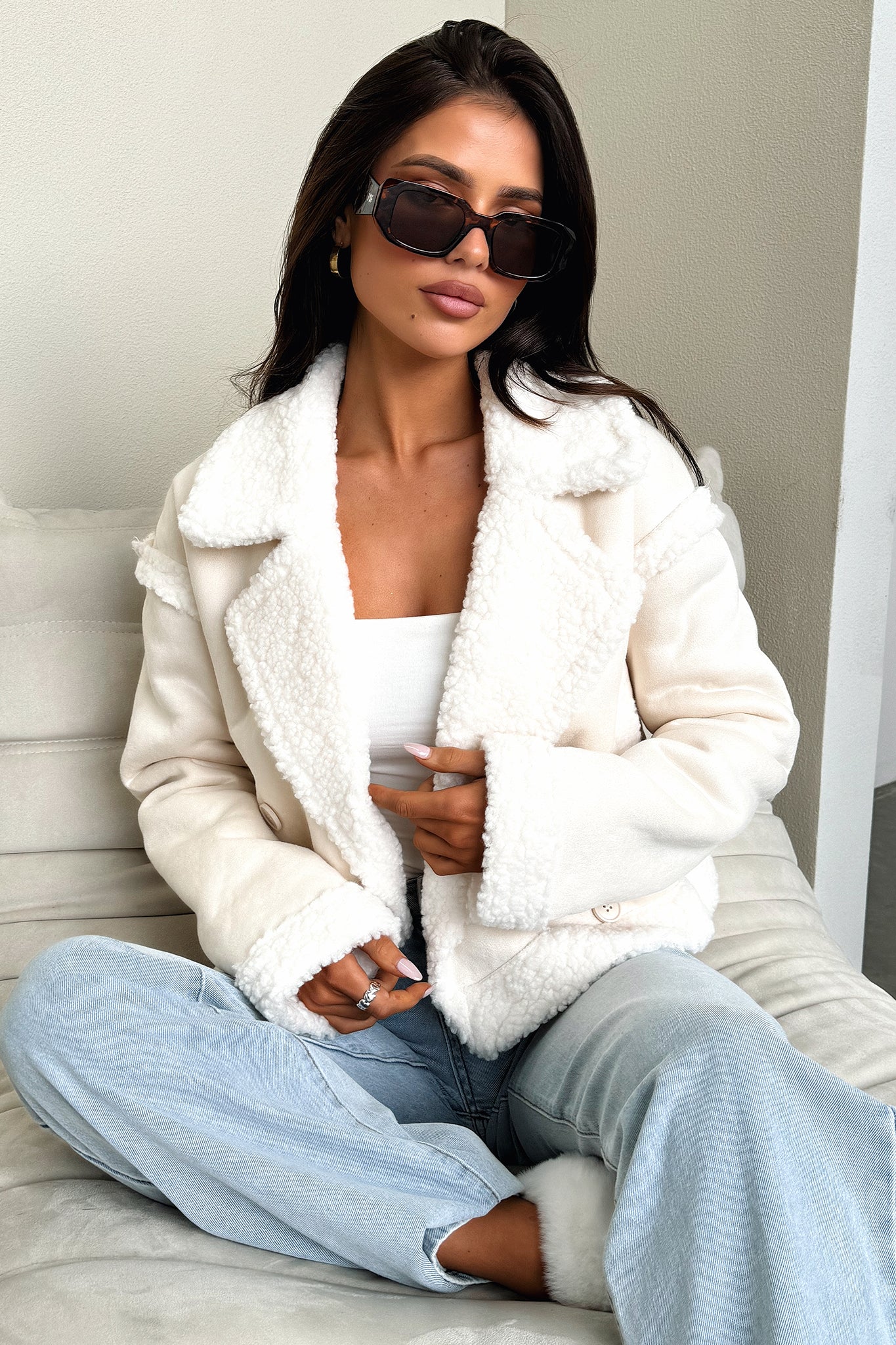 Torez Jacket - Cream