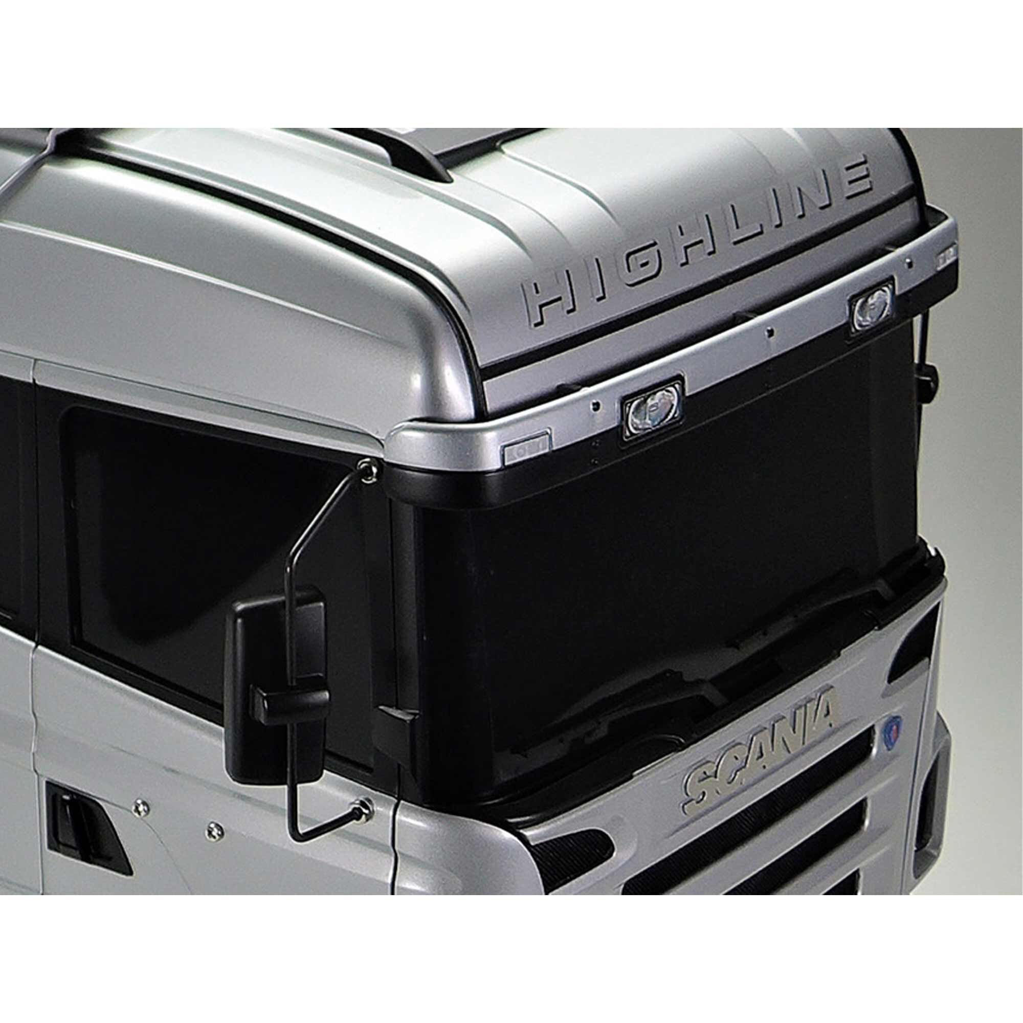 Tamiya 1/14 Scania R470 6X4 Tractor Truck Kit, Silver