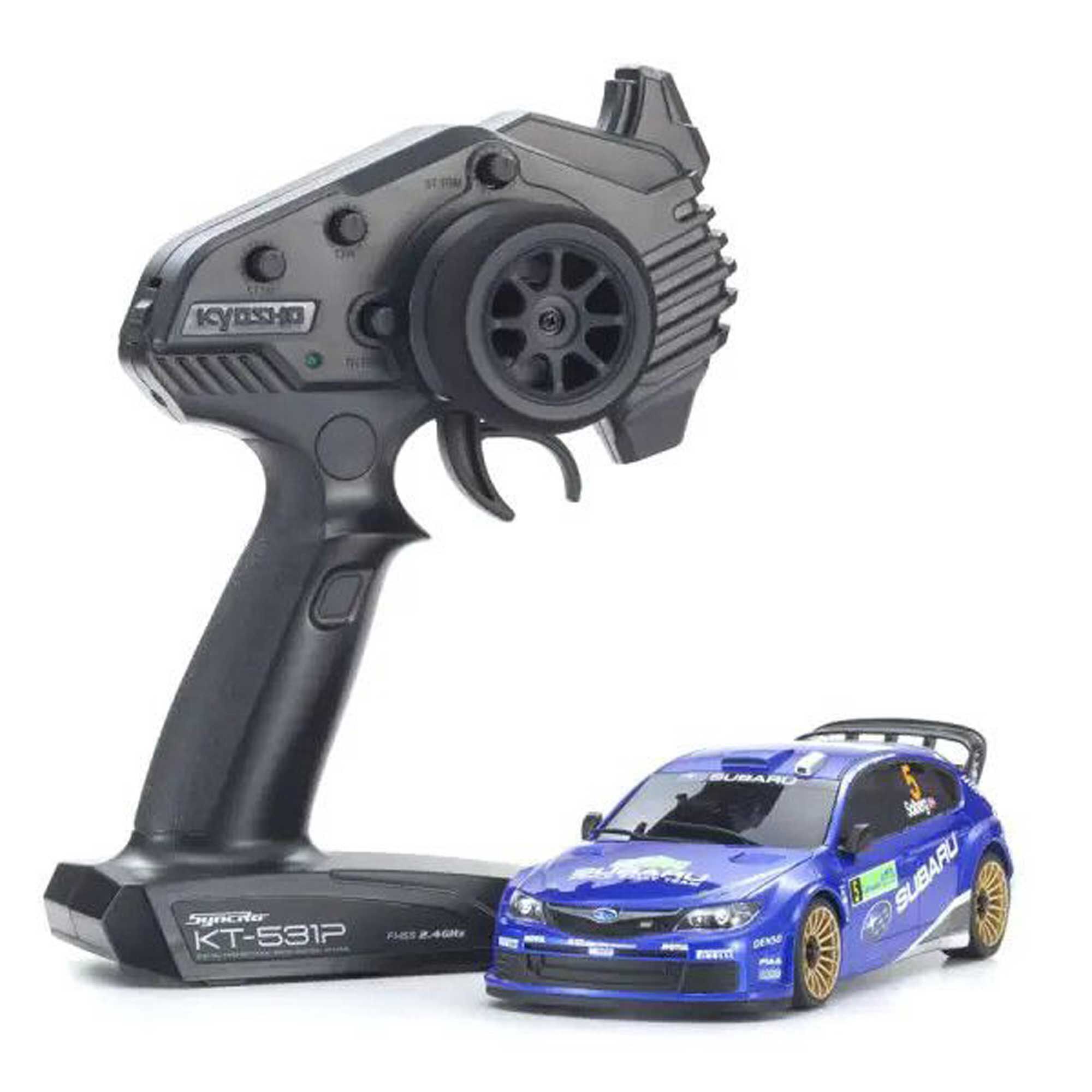 Kyosho 1/28 2008 Subaru Impresa WRC MINI-Z AWD RTR