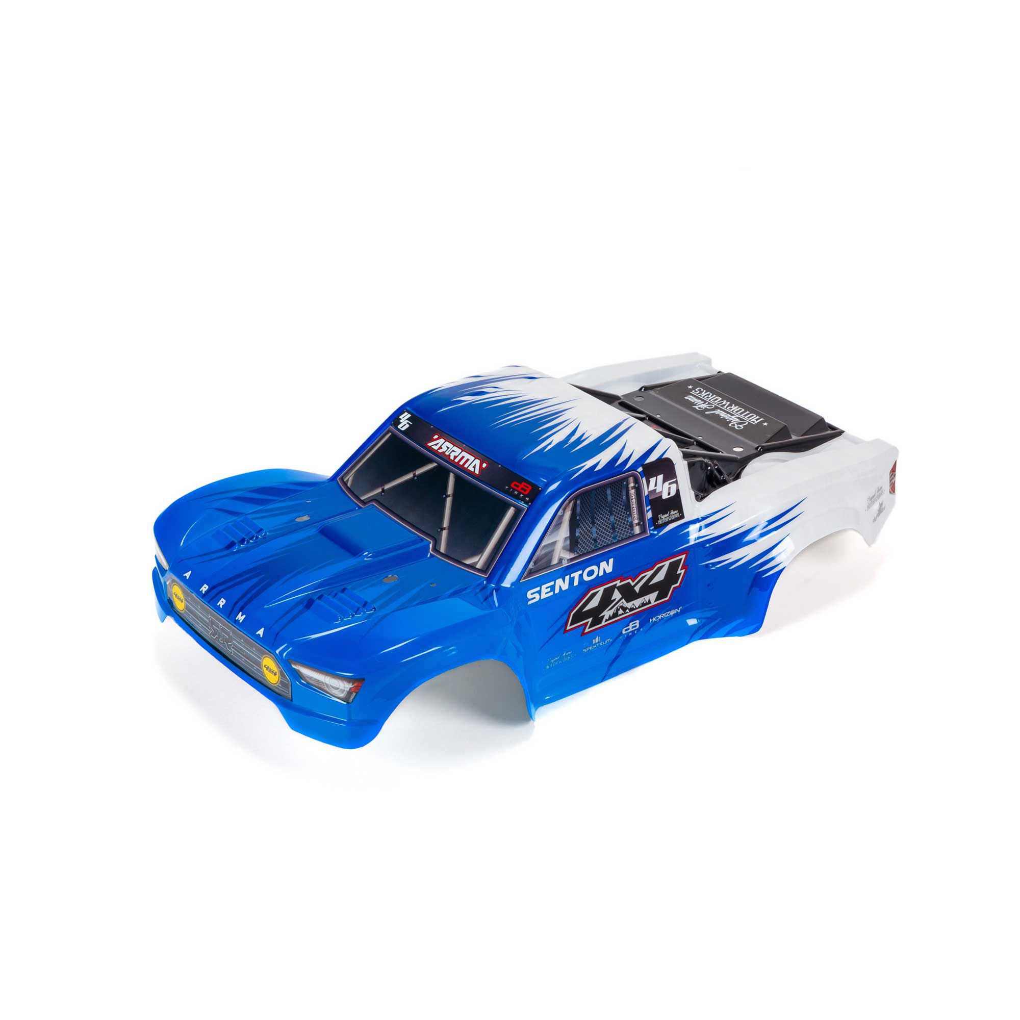 ARRMA 1/10 Painted Body, Blue: SENTON 4X4 MEGA