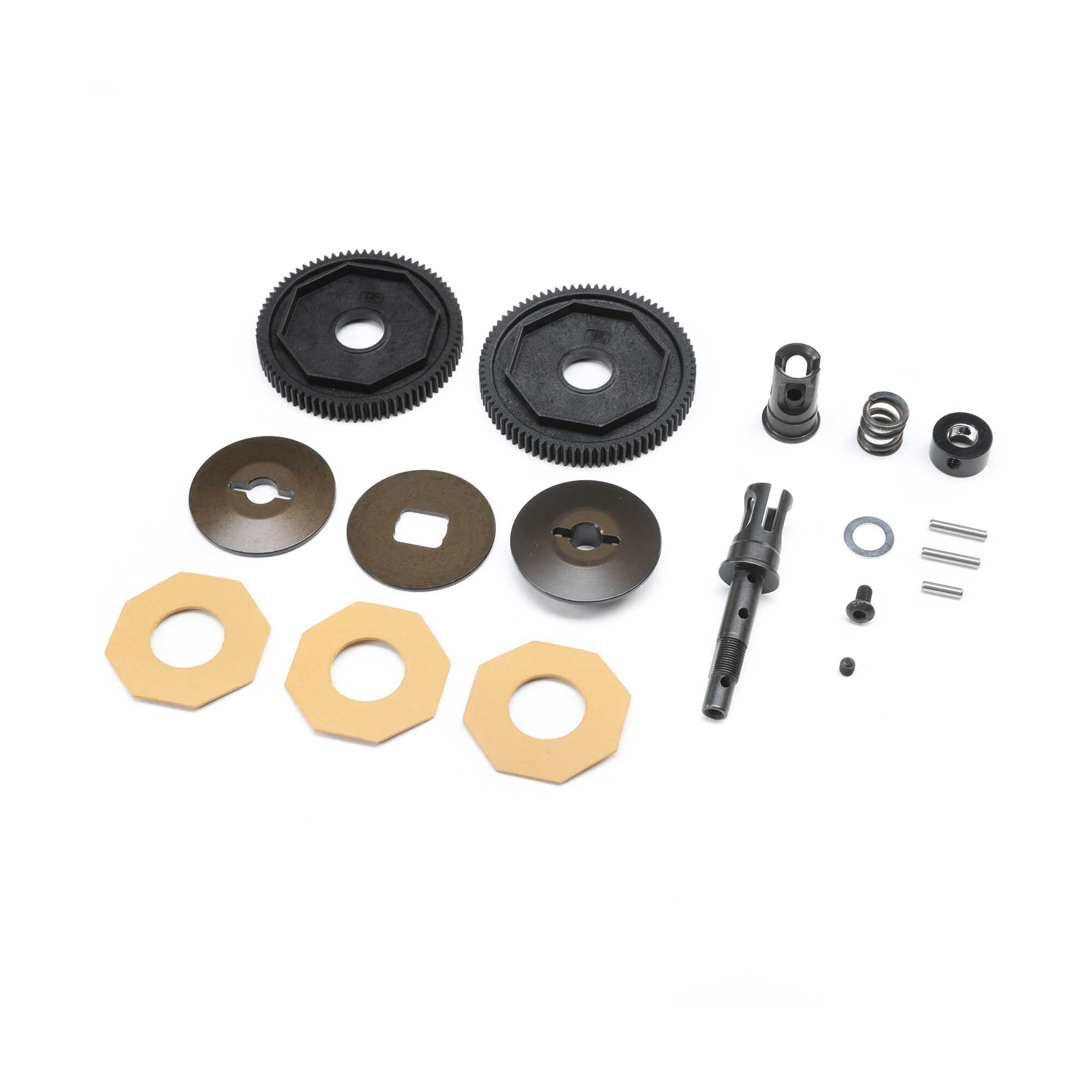 Team Losi Racing Slipper Assembly, Complete: 22X-4