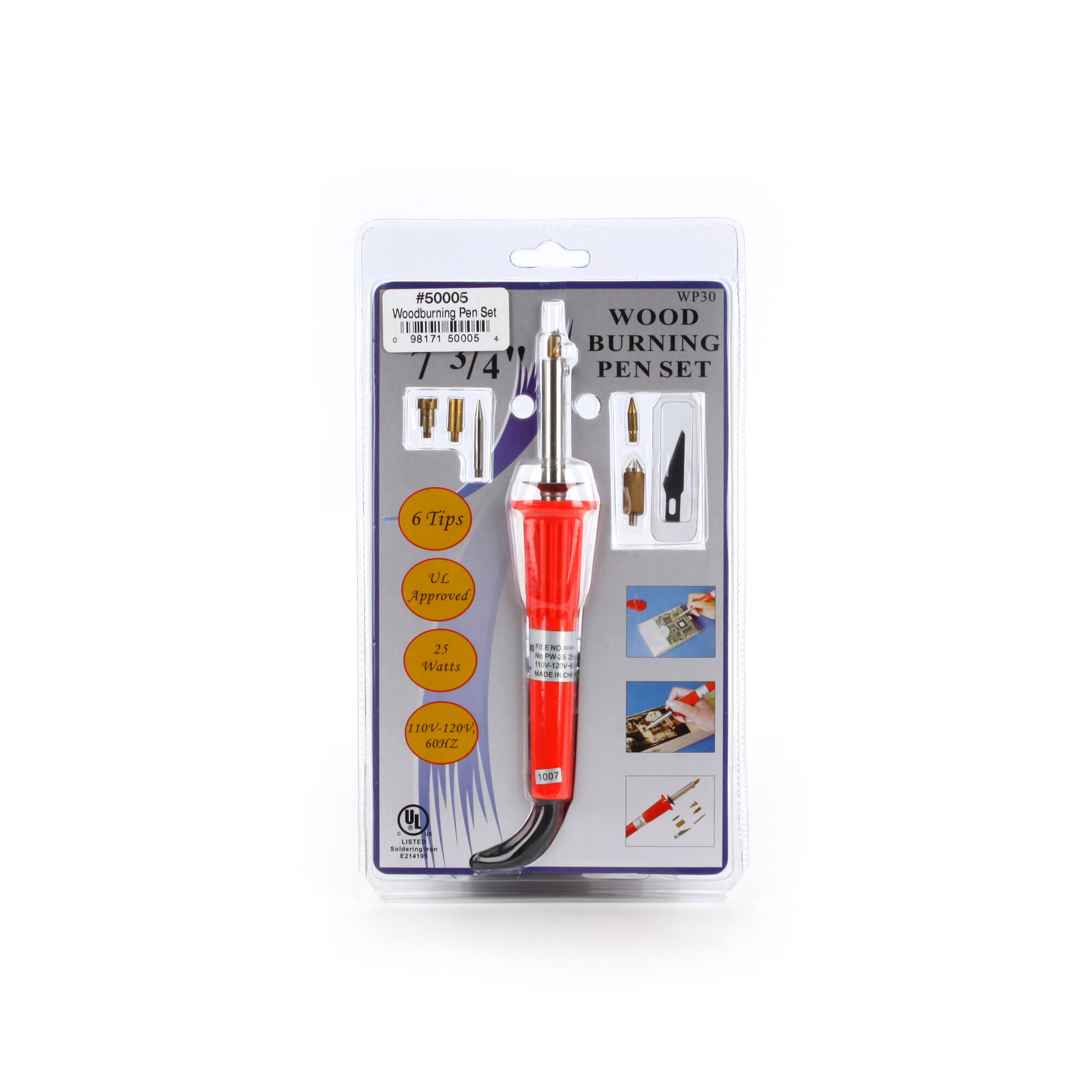 Excel Hobby Blade Corp Woodburning Pen Set, 30W