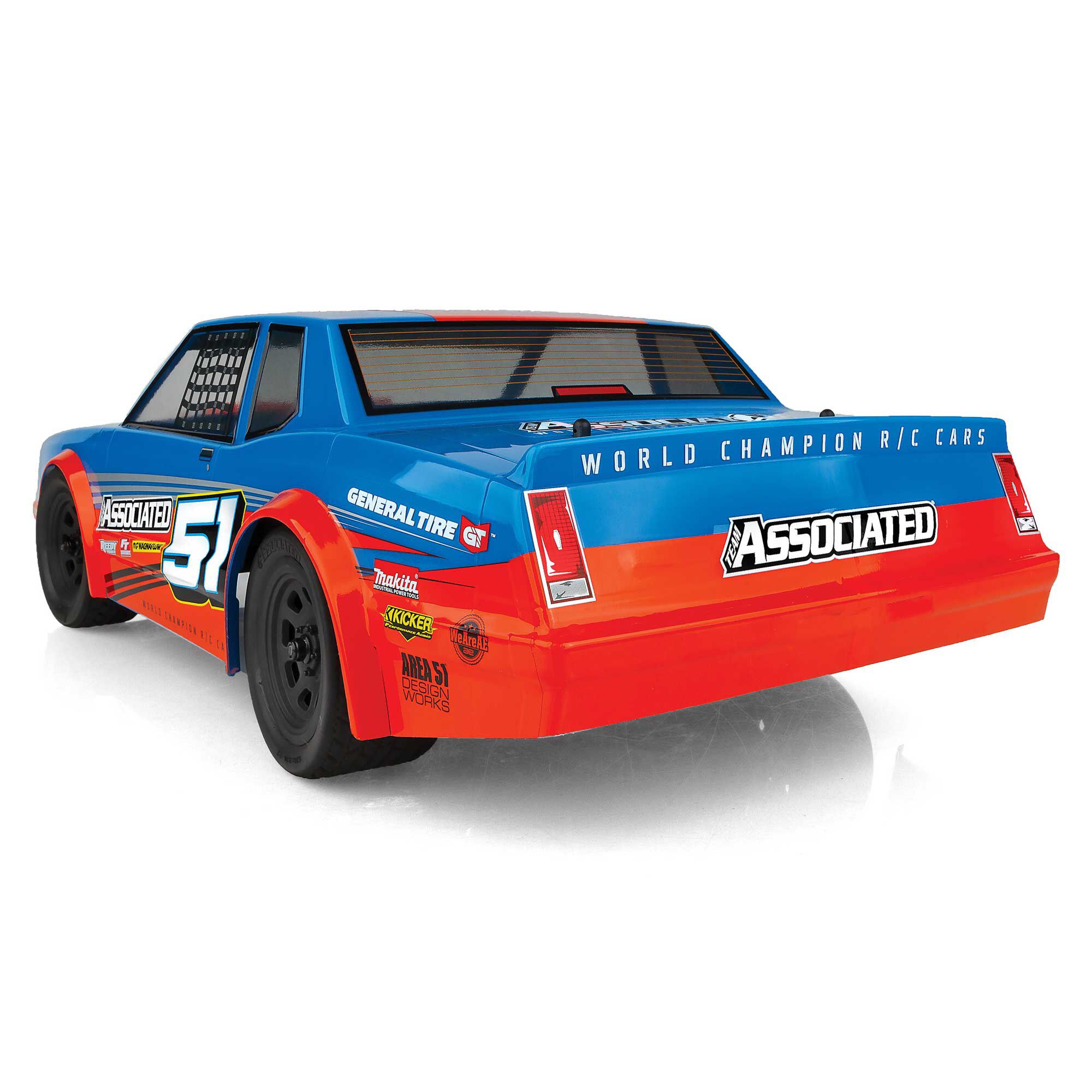 Team Associated 1/10 SR10M 2WD Dirt Oval RTR LiPo Combo, Blue