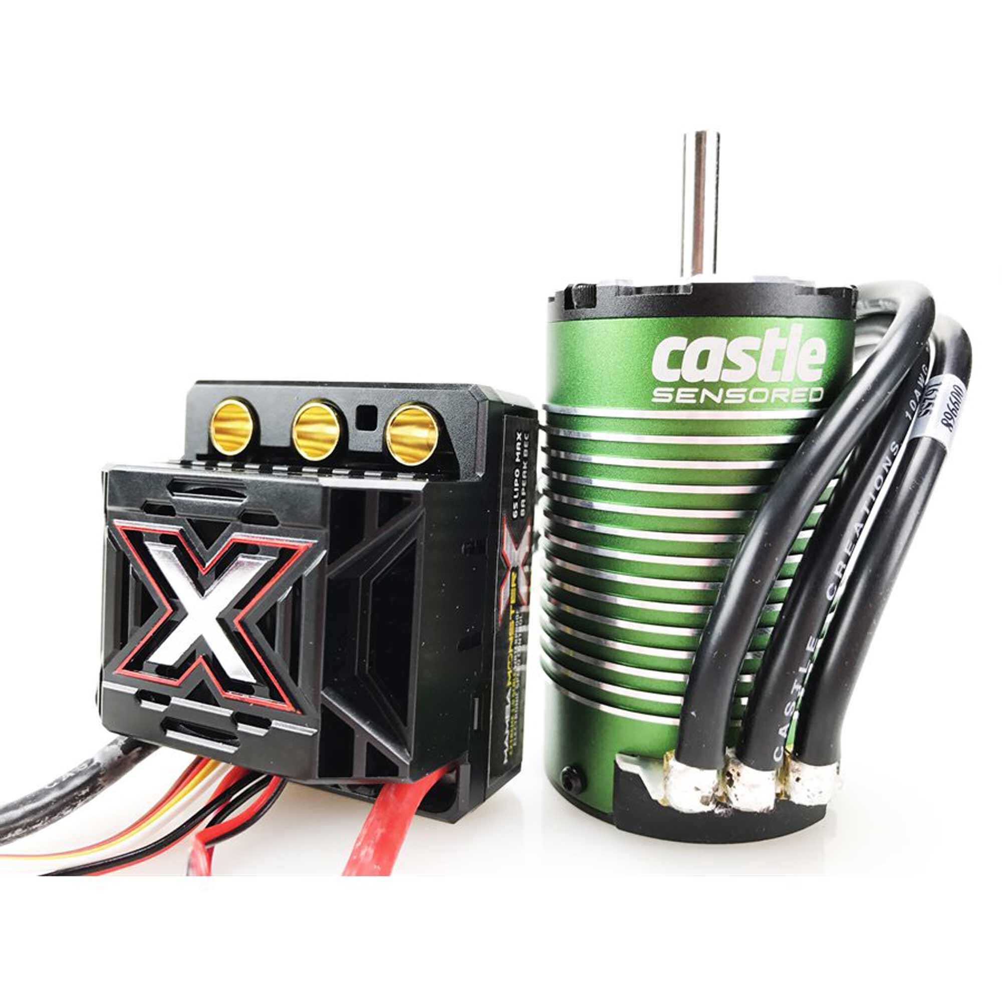 Castle Creations Mamba Monster X 25.2V ESC / 1515-2200Kv V2 Motor