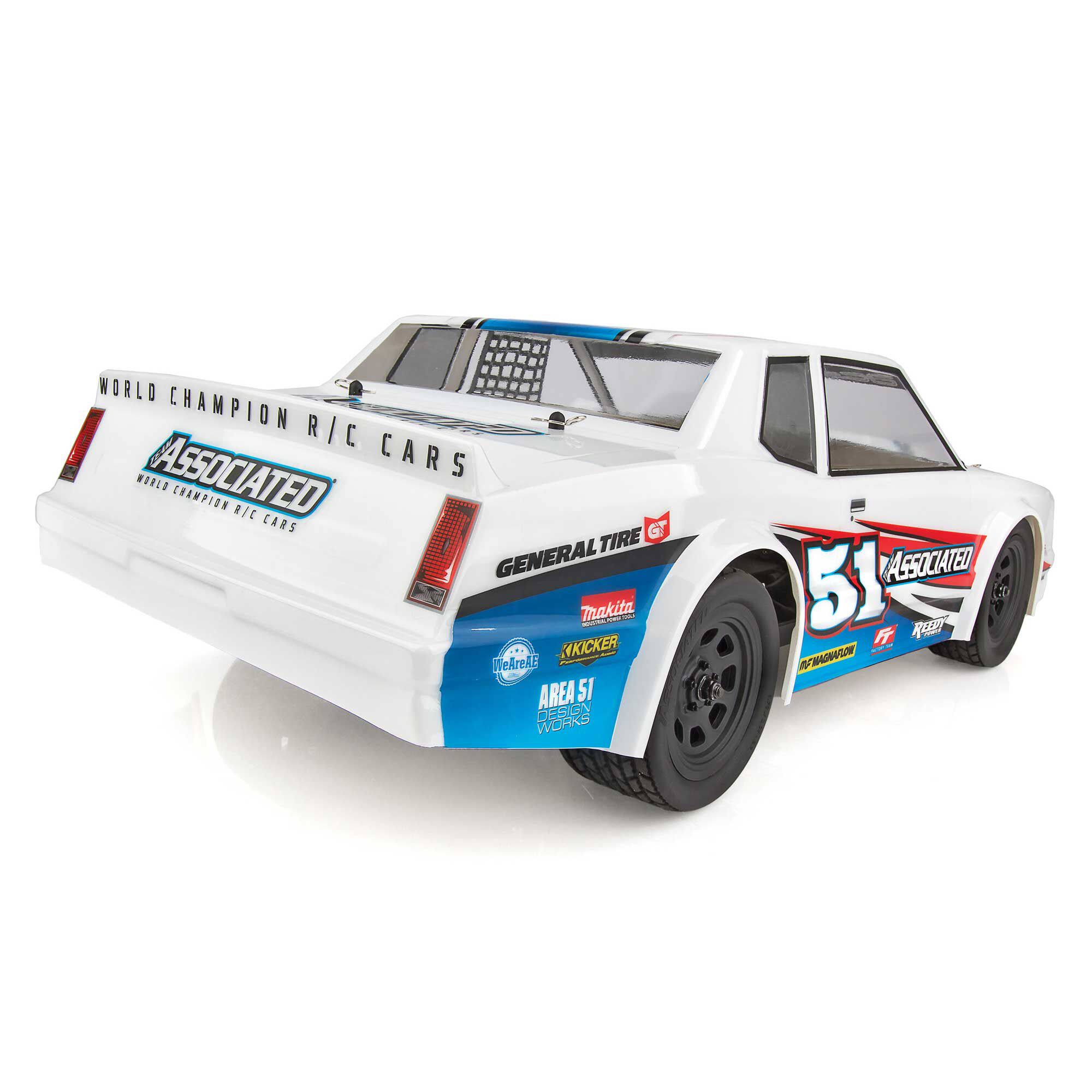 Team Associated 1/10 SR10 2WD Dirt Oval RTR, LiPo Combo
