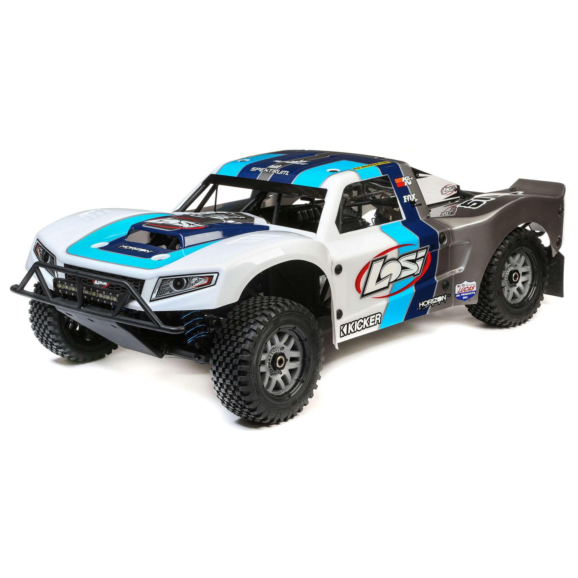 Losi 1/5 5IVE-T 2.0 V2 4X4 BND Gas Short Course Truck, Blue