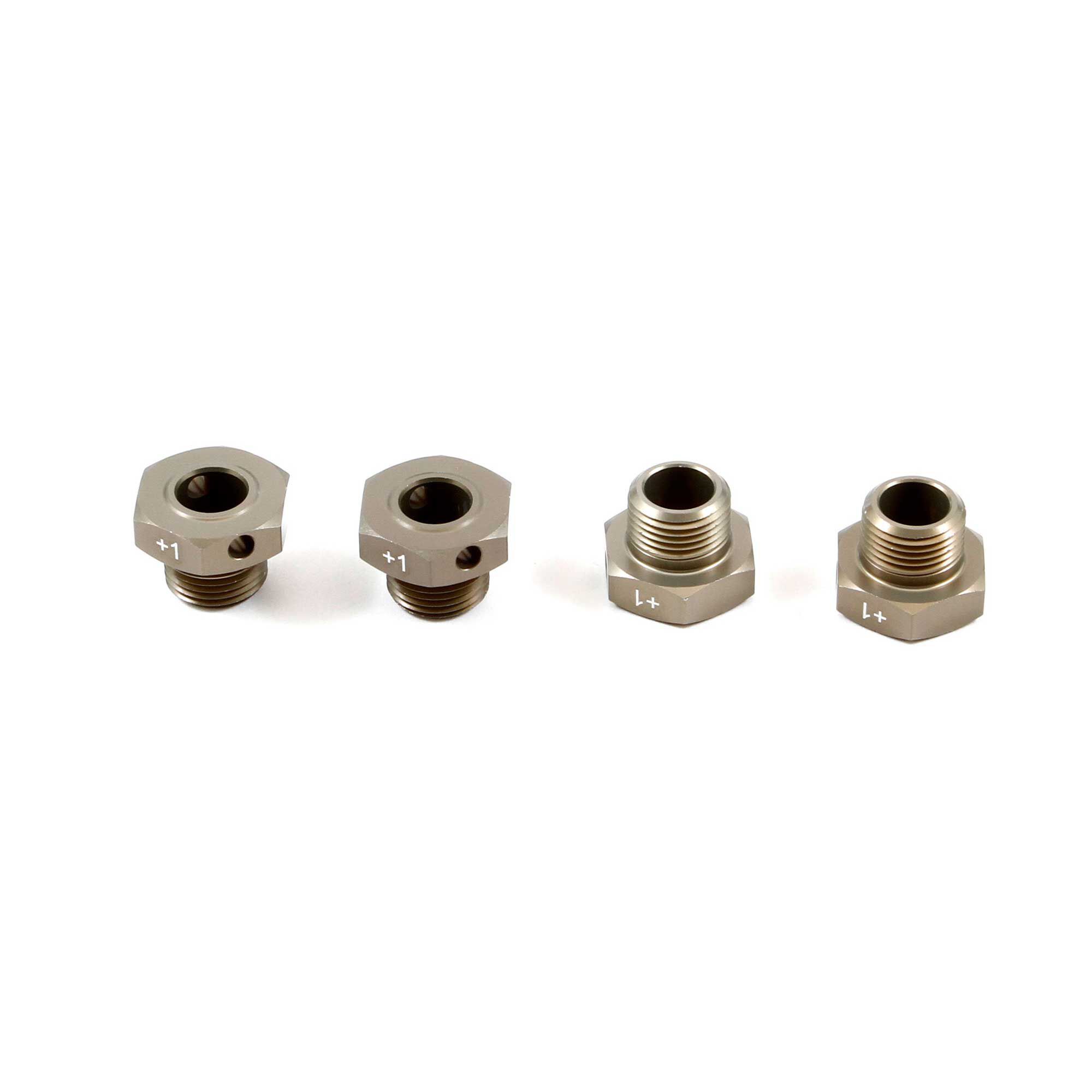 Team Losi Racing Wheel Hexes, +1mm wider (4): 8B 3.0