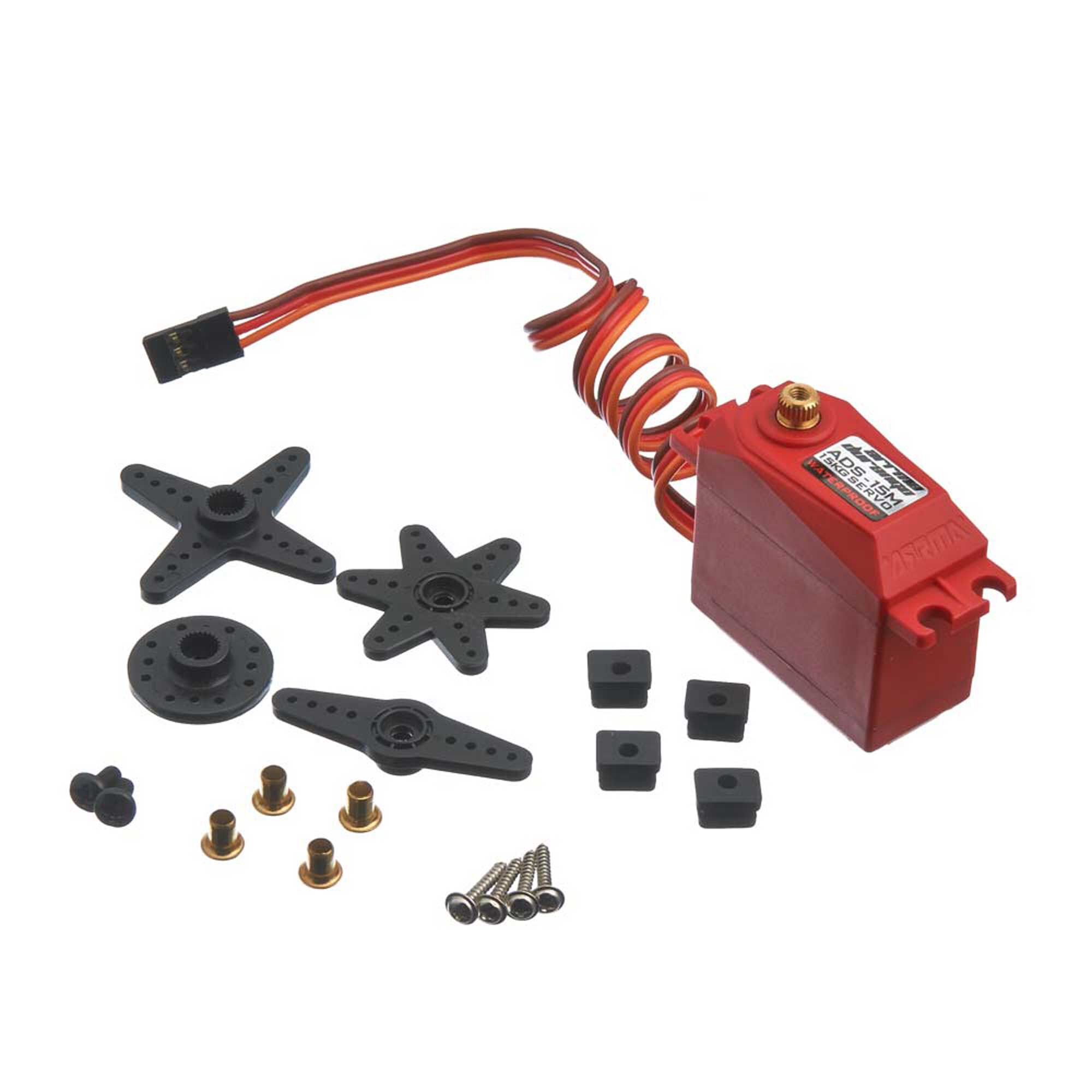 ARRMA ADS-15M V2 15kg Waterproof Servo, Red