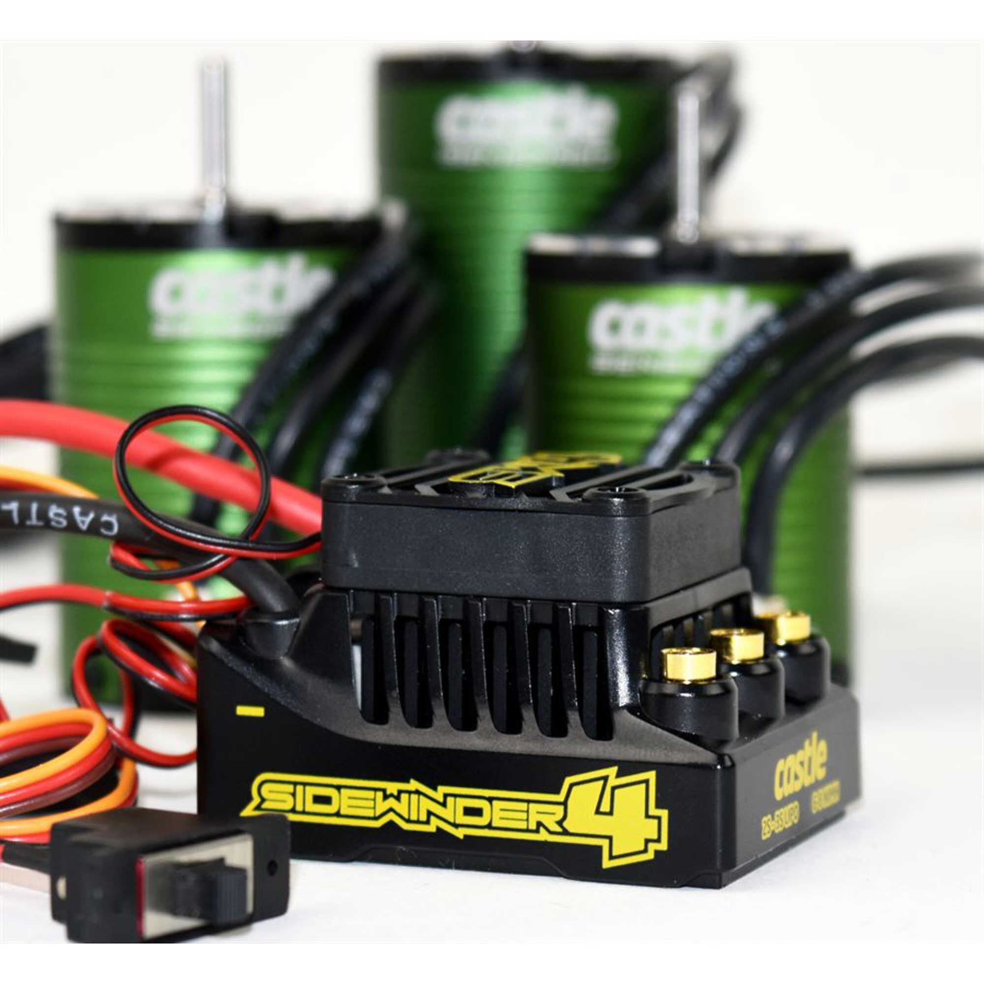 Castle Creations SW4 12.6V 2A BEC WP SL ESC 1406-7700 Sens Motor
