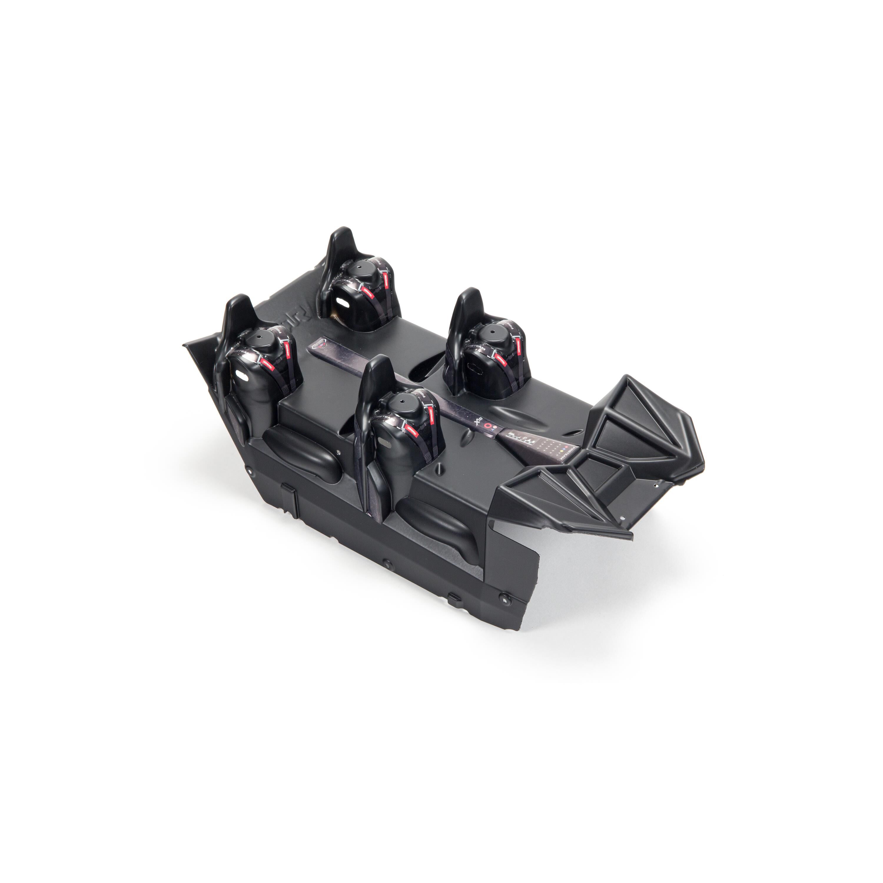 ARRMA 1/7 Inner Body Painted, Black: FIRETEAM