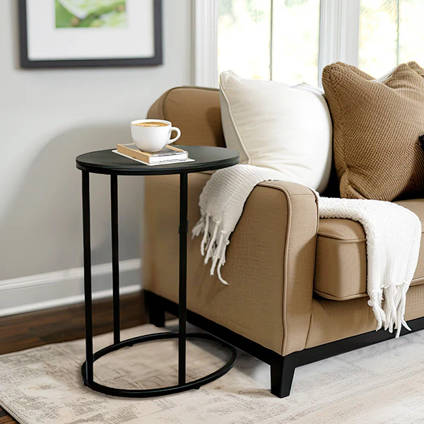 Oval Metal C Table