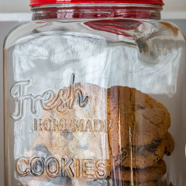 Embossed Cookie Jar