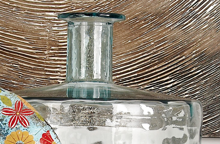 Huge Tinted Glass Bottle