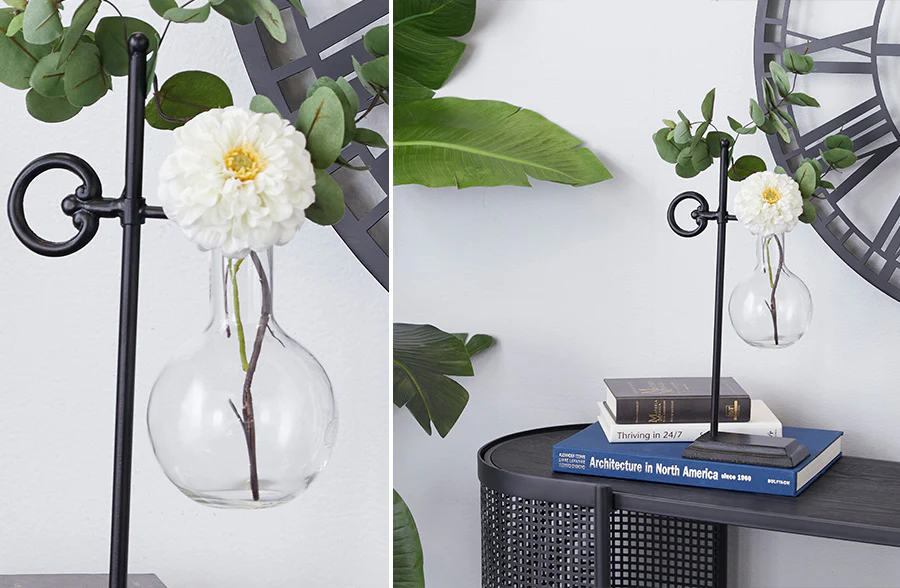 Metal Test Tube Bud Vase, Pick Your Size