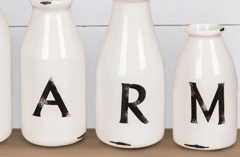 Dolomite Farm Milk Bottles