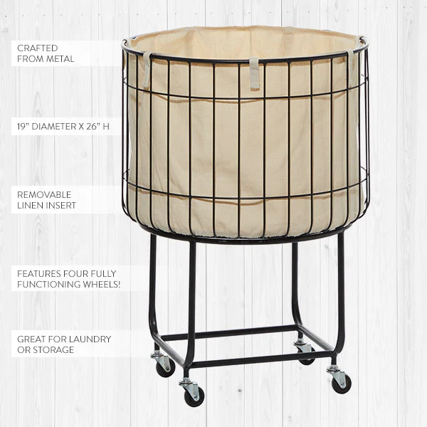 Rolling Laundry Hamper