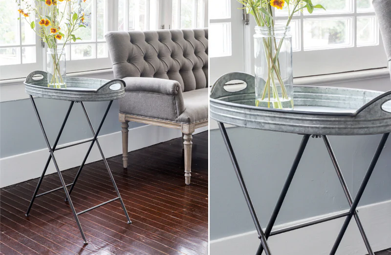 Oval Serving Table