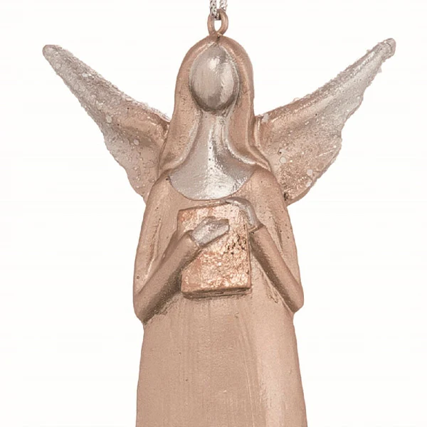 Metallic Angel Ornaments, Set of 3