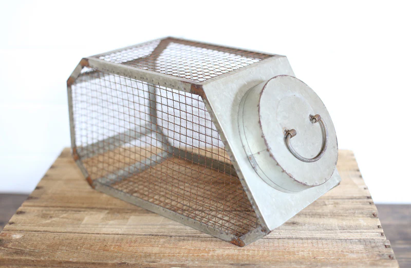 Vintage Produce Canister with Lid