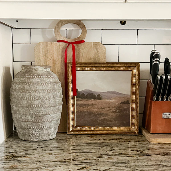 Handcrafted Ribbed Texture Large Vase