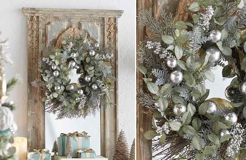 Winter Wonderland Pine Wreath