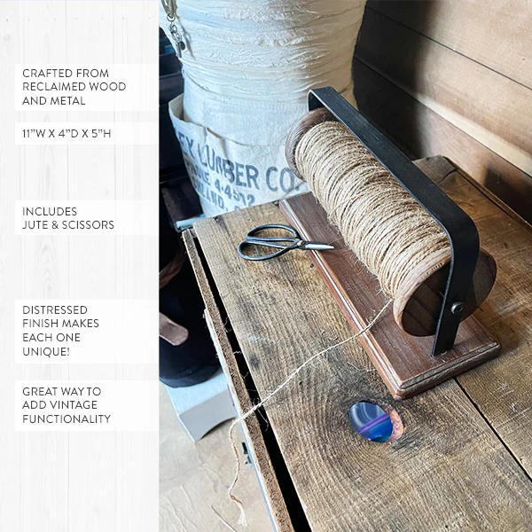 Vintage Sewing Kit with Twine & Scissors