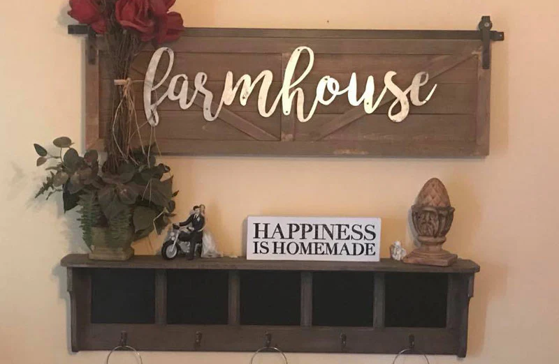 *HUUUGE* Farmhouse Barn Door Wall Decor