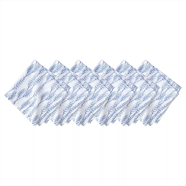 Wheat Placemats, Napkins and Runner Set | Blue Harvest