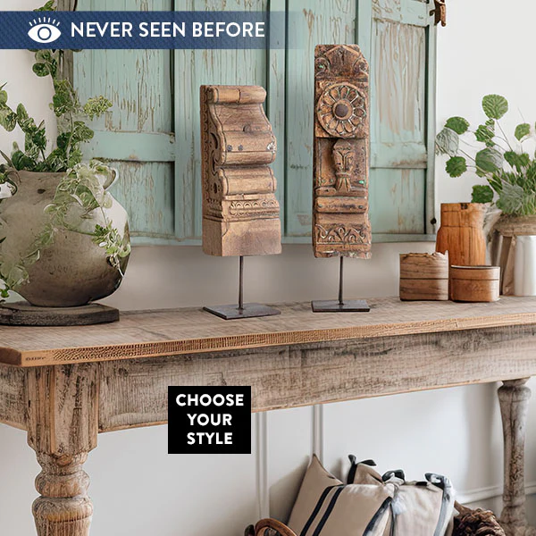 18th Century Antique Architectural Artifact on Stand, Pick Your Size/Style