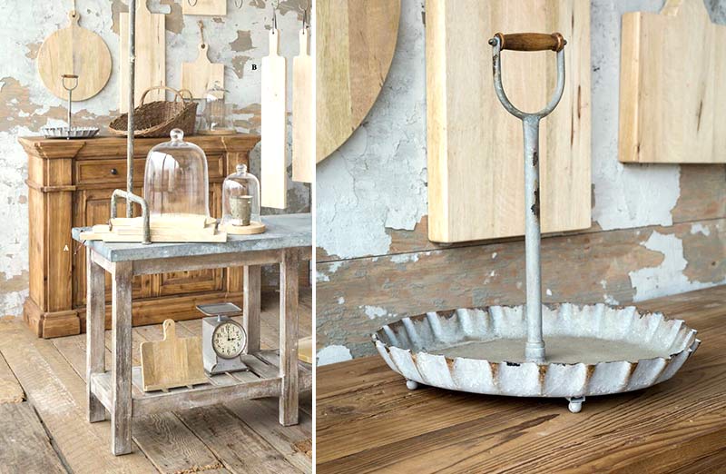 Bottle Cap Galvanized Tote with Handle