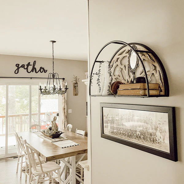 Filigree Arch Wall Shelf