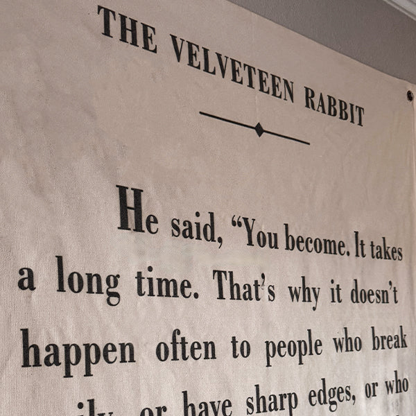 57 Inch The Velveteen Rabbit Hanging Wall Canvas