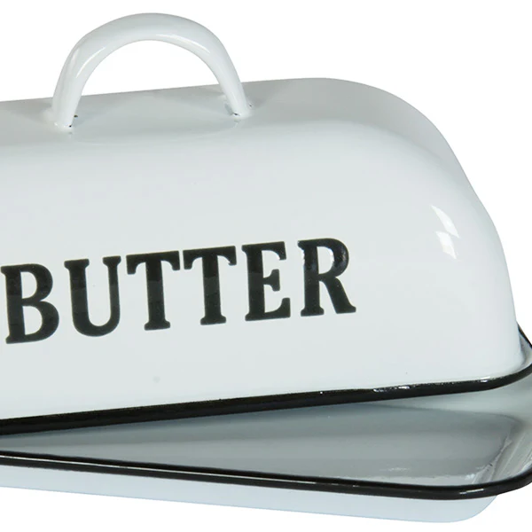 Enamelware Butter Dish