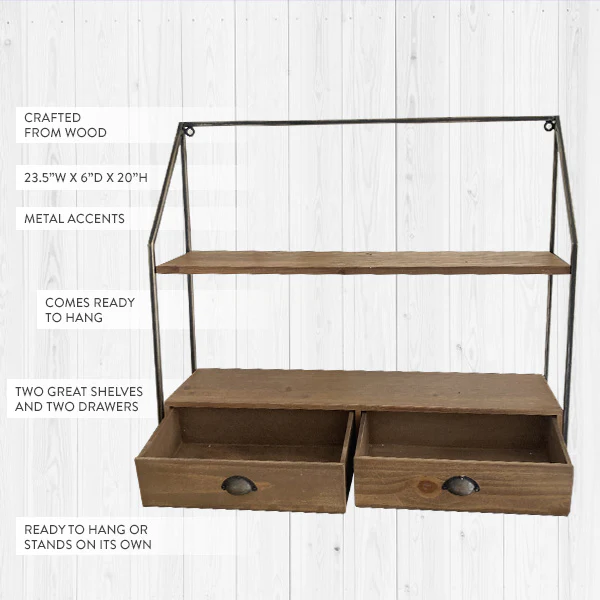 Multipurpose Wall Shelf Organizer