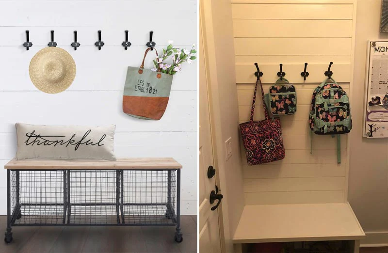 Numbered Cast Iron Hooks 1-6