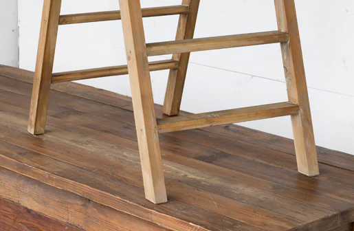 Wooden Tabletop Display Ladder
