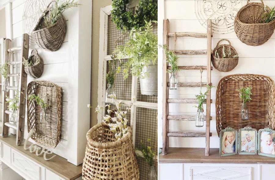 Vintage Wood Ladder