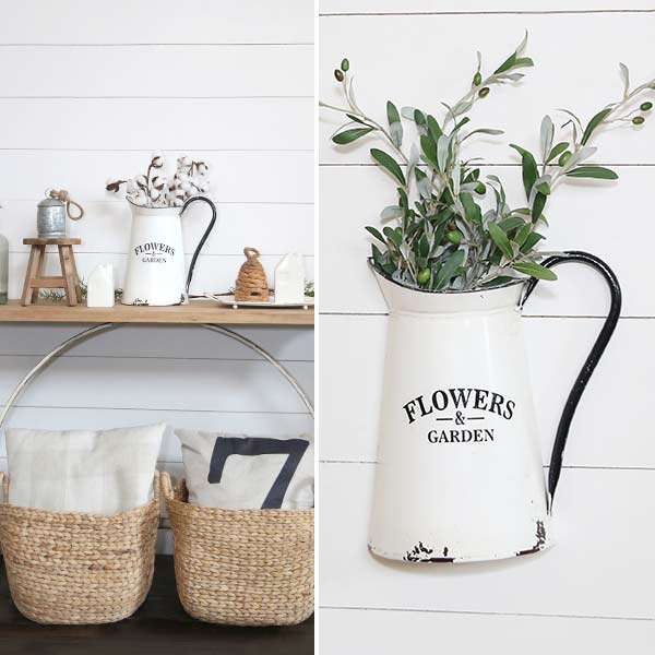 Enamel Hanging Half Pitcher