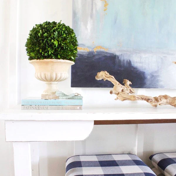 Potted Boxwood Topiary Ball
