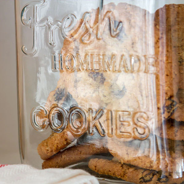 Embossed Cookie Jar