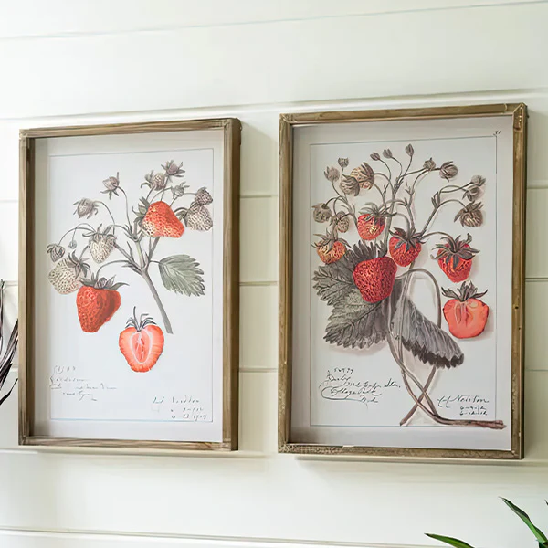 Love Blossoms Framed Floral Prints, Set of 2 | Pick Your Style