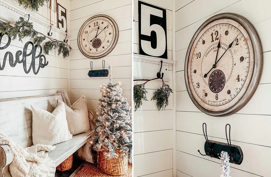 Edison Wall Clock