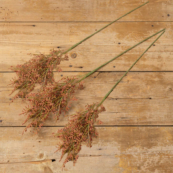 Green and Red Foliage Spray, Set of 3