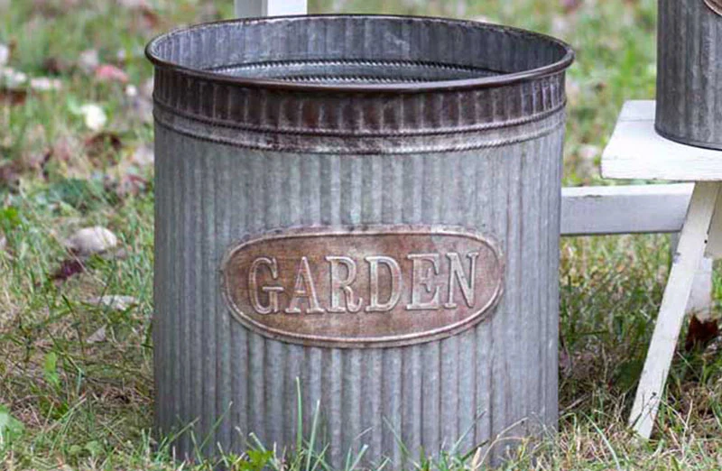 Metal Garden Planter  Set of Three